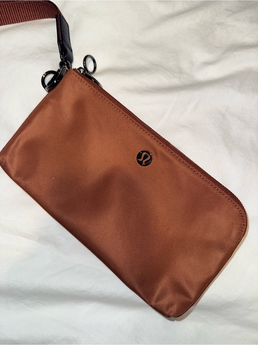 lululemon athletica Brown Wristlet Pouch